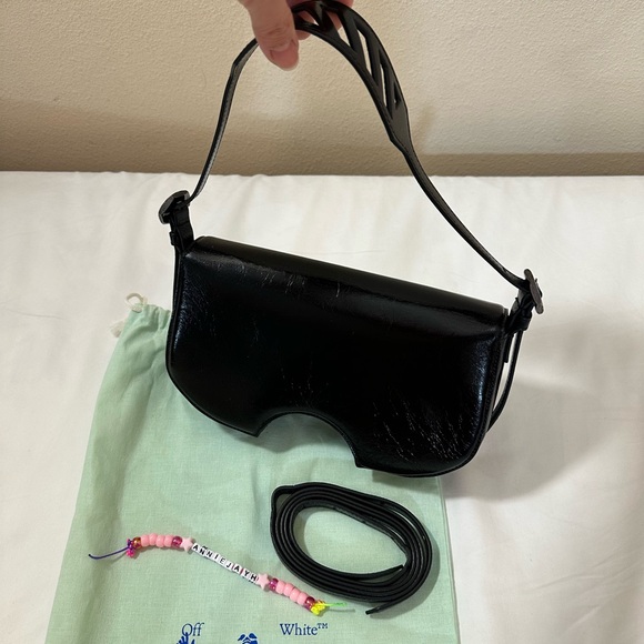 Off-White Swiss Flap Binder Clip Bag c/o Virgil Abloh (Black) - Picture 3 of 12